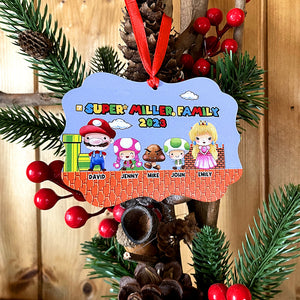 Gift For Family, Personalized Ornament, Game Lover Family Ornament, Christmas Gift 01NAHN210823 - Ornament - GoDuckee
