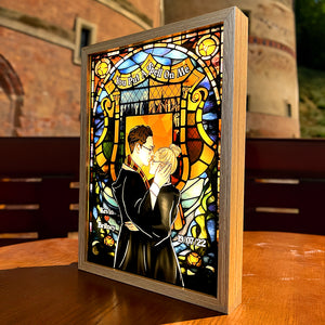 You Put A Spell On Me 01HUDT180823TM Personalized Light Picture Frame, Couple Kissing Gifts - Poster & Canvas - GoDuckee