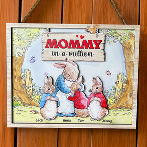 Personalized Gifts For Mom Wood Sign Mommy In A Million 04hutn200224 - Wood Signs - GoDuckee