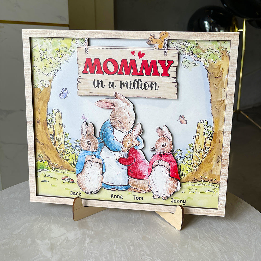 Personalized Gifts For Mom Wood Sign Mommy In A Million 04hutn200224 - Wood Signs - GoDuckee