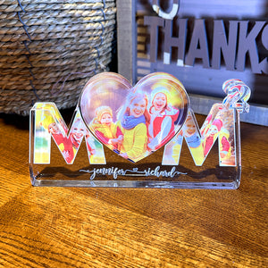 Custom Photo Gifts For Mom Plaque Mom - Shaped Plaques - GoDuckee
