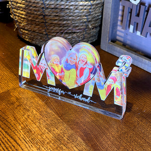 Custom Photo Gifts For Mom Plaque Mom - Shaped Plaques - GoDuckee