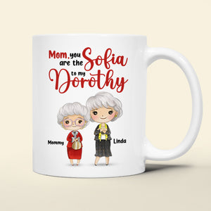 Funny Mother And Daughter 07HUDT280323 Personalized Coffee Mug, Gift For Mama - Coffee Mug - GoDuckee
