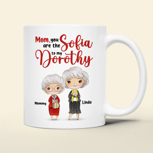 Funny Mother And Daughter 07HUDT280323 Personalized Coffee Mug, Gift For Mama - Coffee Mug - GoDuckee