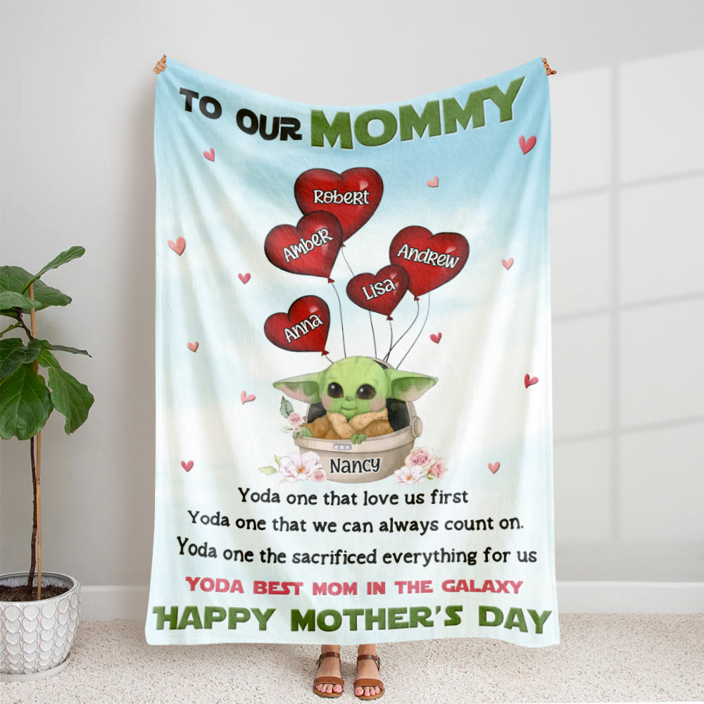 Mother's Day 01HULI150423 Personalized Blanket - Blanket - GoDuckee