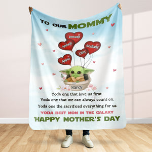 Mother's Day 01HULI150423 Personalized Blanket - Blanket - GoDuckee