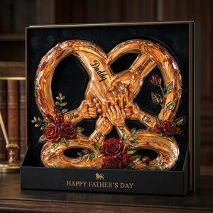 Side By Side Keepsake Acrylic Plaque - Personalized Gifts For Dad 02PATA220526 - Shaped Plaques - GoDuckee