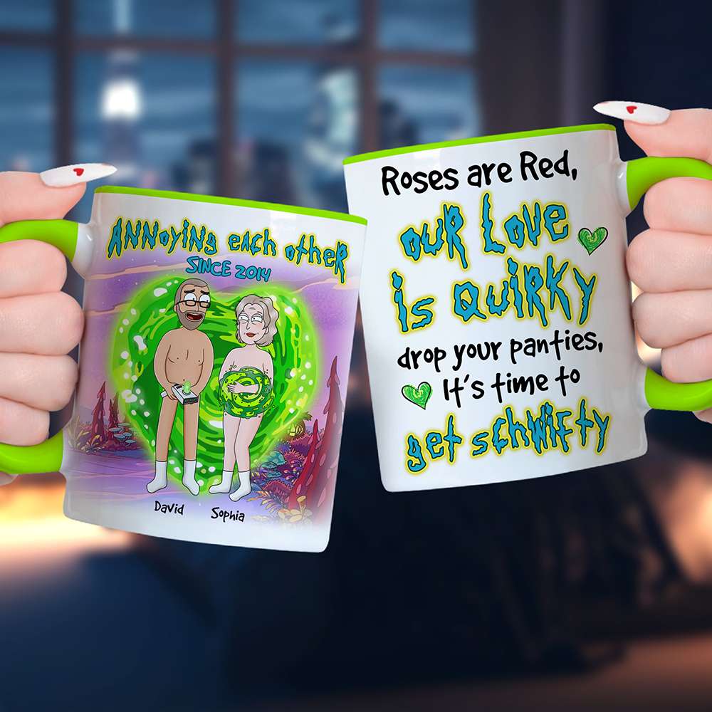 Personalized Gifts For Couple Mug, Funny Naughty Anniversary Gift 04qhqn150724hg - Coffee Mug - GoDuckee