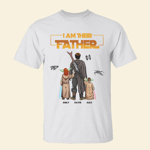 Galaxy Father Personalized T-shirt, Hoodie, Sweatshirt - 01qhhn240423hh - Shirts - GoDuckee