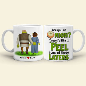 Loving Couple, Personalized Coffee Mug, Gifts For Couple, Gift For Birthday, 01napo060723hh - Coffee Mug - GoDuckee