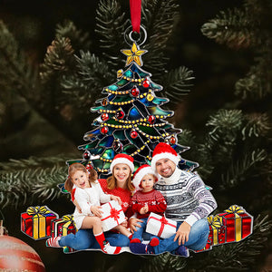 Personalized Custom Photo Gifts For Family Acrylic Ornament 03KAQN051024 - Ornament - GoDuckee