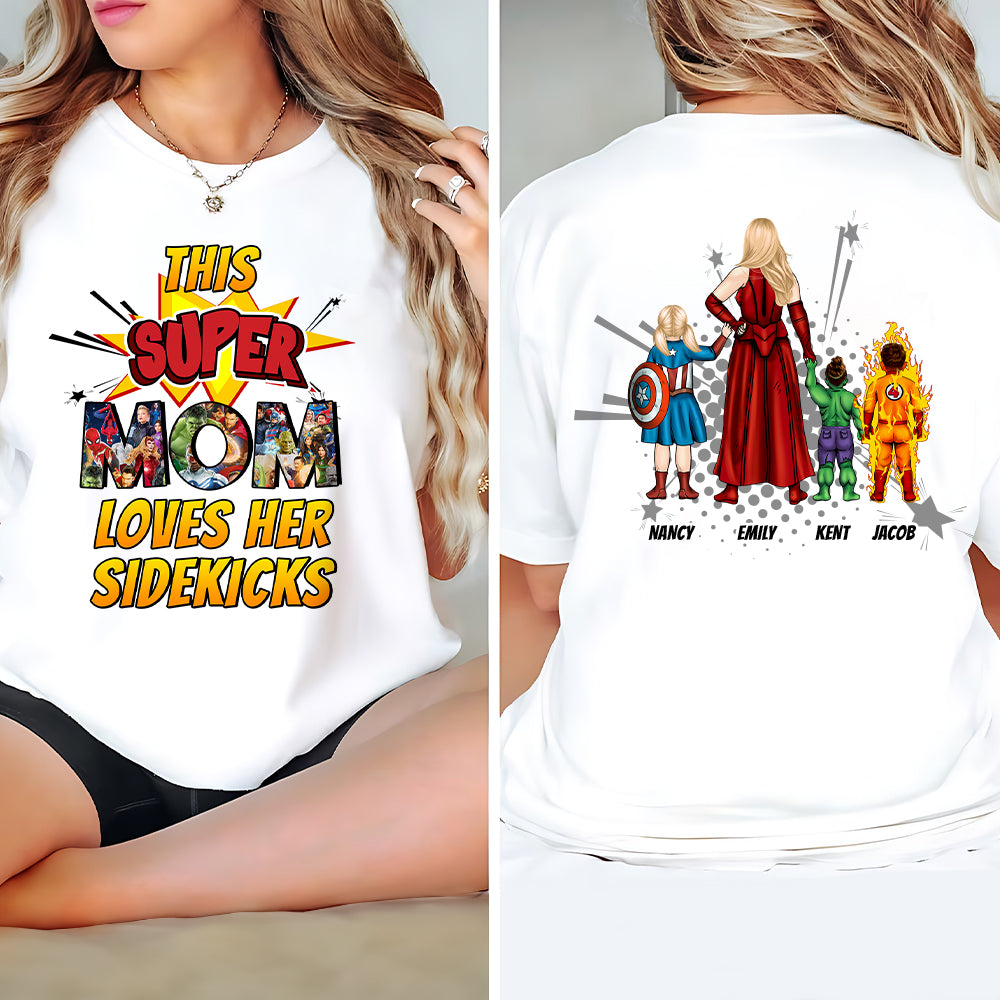 Personalized Gifts For Mom Shirt Power Mom 01HTPU130124TM - 3D Shirts - GoDuckee