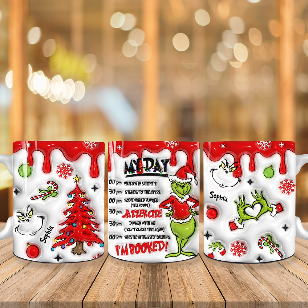 Personalized Green Christmas Funny Coffee Mug 06ACDT060924-Homacus