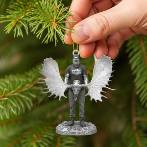 Hunting Trophy Moment Christmas Ornament, Personalized Gifts For Hunting Lovers 01qhtn290825 - Ornament - GoDuckee