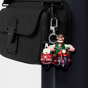 Personalized Gifts For Pet Lovers Keychain, If I Can't Bring My Dog I'm Not Going 04TGLU110225PA - Keychains - GoDuckee