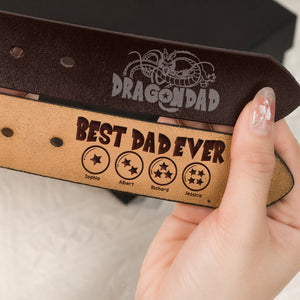 Personalized Gifts For Dad Secret Message Men's Belt 01ohqn200424 - Belts - GoDuckee