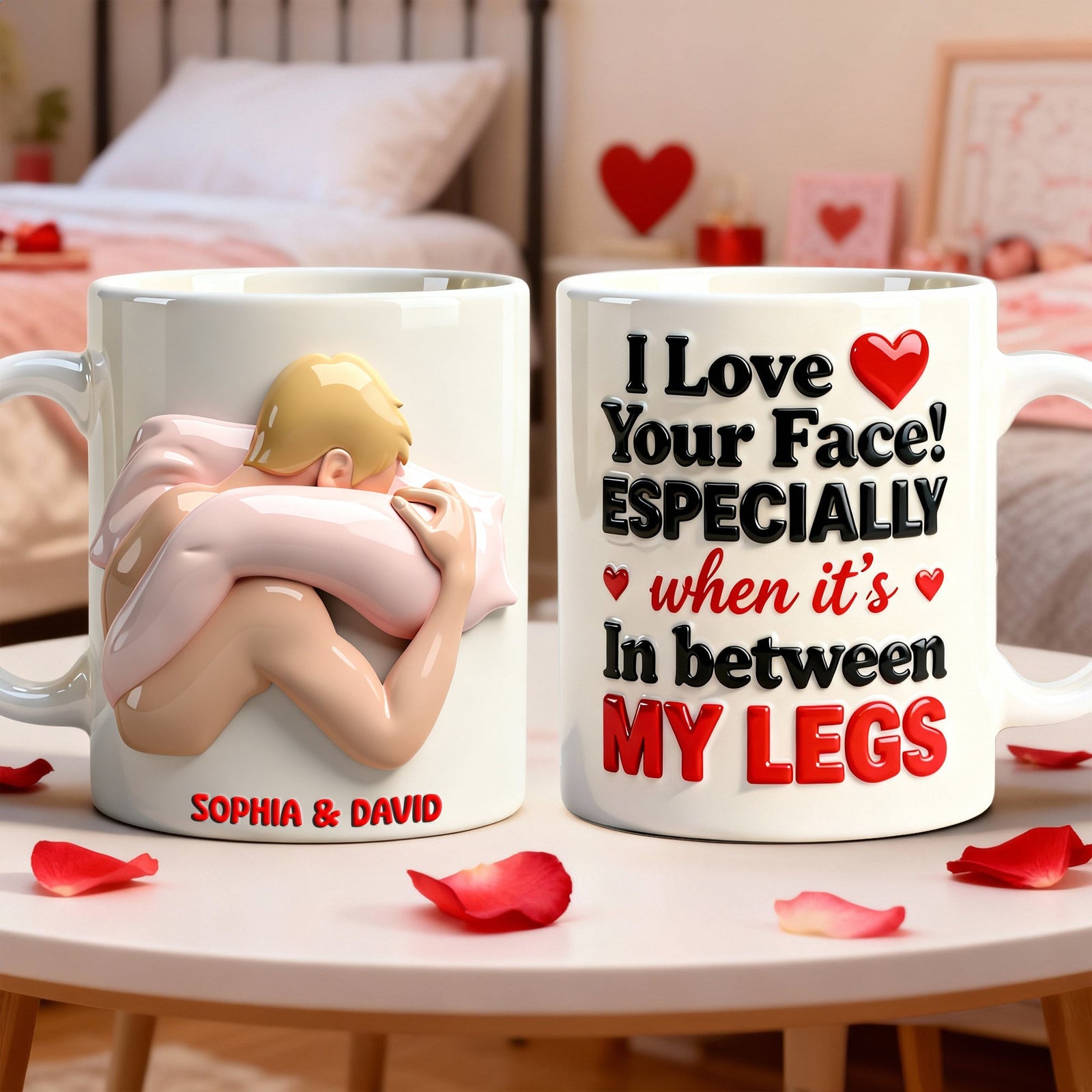 Funny Couple Coffee Mug - Personalized Gifts For Couple 03OHLU040226 - Coffee Mug - GoDuckee