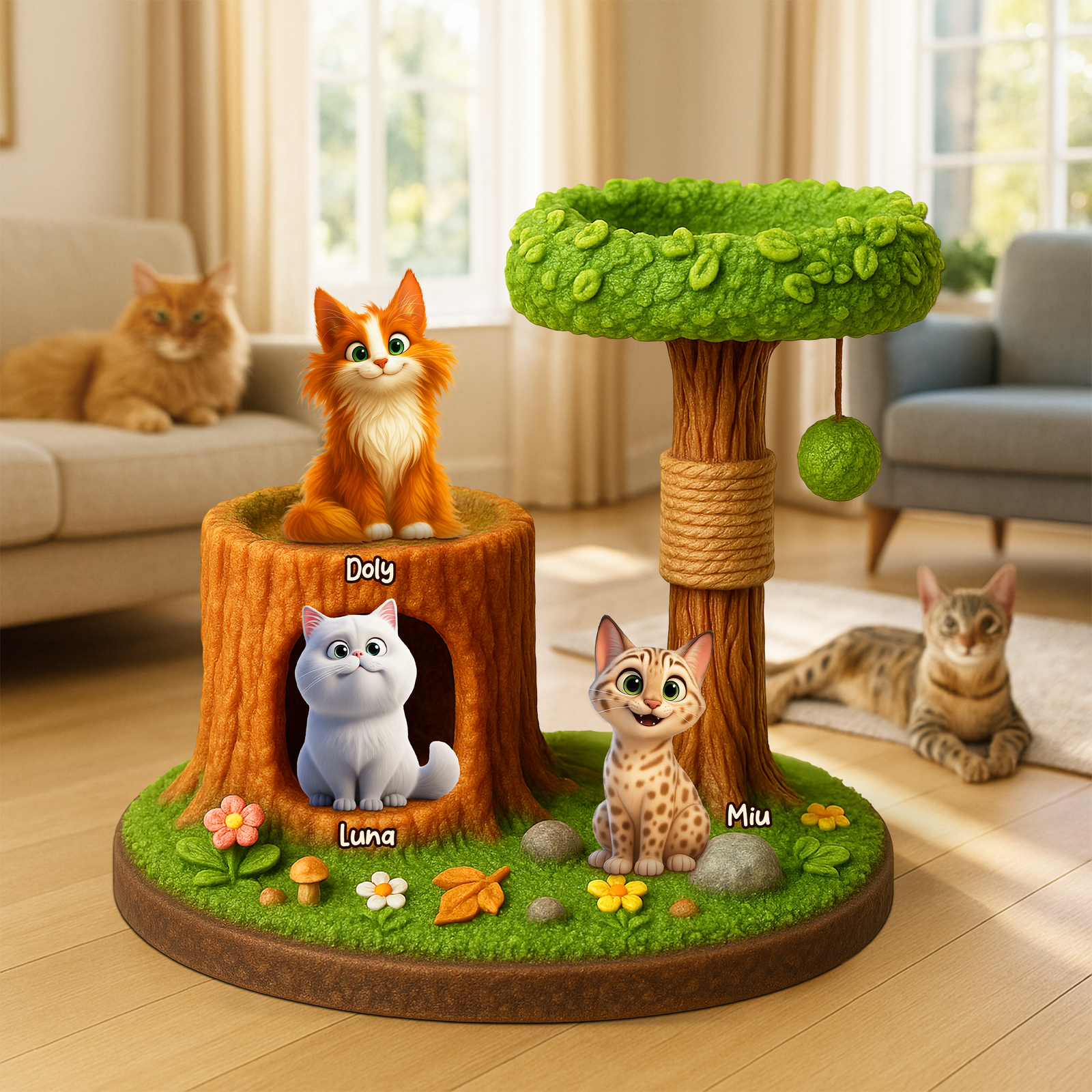 Cat Acrylic Plaque - Personalized Gifts For Cat Lovers 02topu260625 - Shaped Plaques - GoDuckee