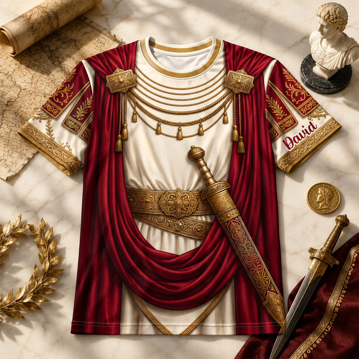 Roman Ancient Shirts - Personalized Gifts 04padh230726 - AOP Products - GoDuckee