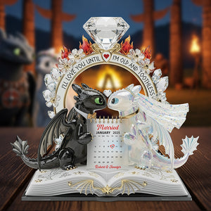 Couple Acrylic Plaque - Personalized Gifts For Couple 03tgqn230625 - Shaped Plaques - GoDuckee