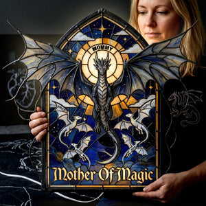 Dragon Mom Light Box - Personalized Gifts For Moms 04paqn090426 - Light Box - GoDuckee