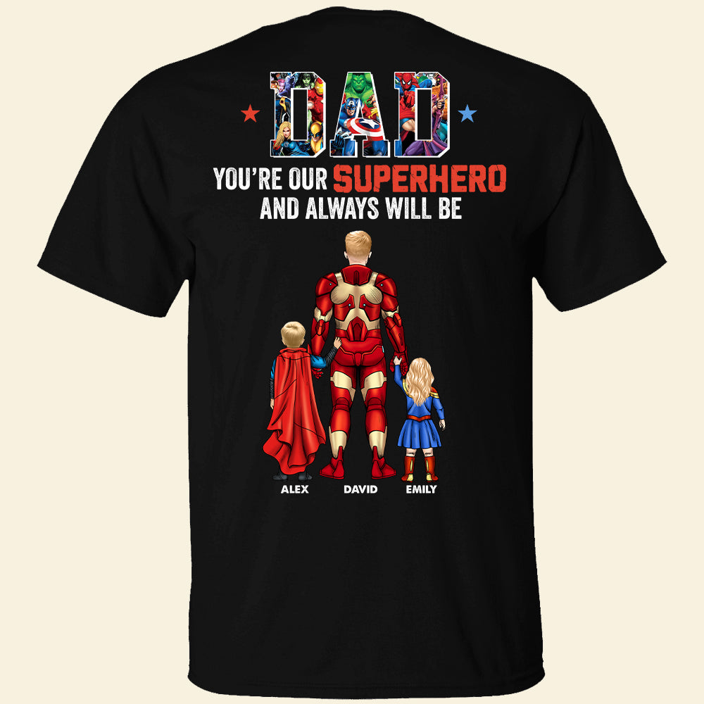 Gift For Father's Day Personalized Family Dad Papa Shirt 062NAHN040523TM - Shirts - GoDuckee