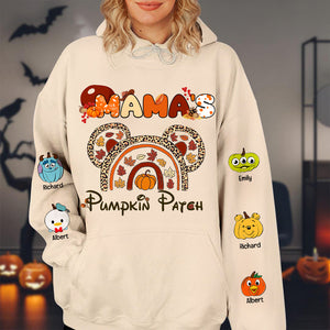 Personalized Gifts For Mama Shirt Halloween Pumpkin 02XQLU280824 - AOP Products - GoDuckee