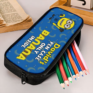 Personalized Gifts For Kid, Back To School Cartoon Pencil Case 04todc110724 - Pencil Case - GoDuckee