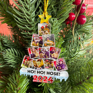 Firefighter Custom Photo Acrylic Christmas Ornament 09HUPU260924 - Ornament - GoDuckee