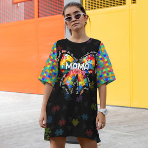 Gifts For Autism Mom Raglan Dress Autism Awareness 05XQMH180325 - AOP Products - GoDuckee