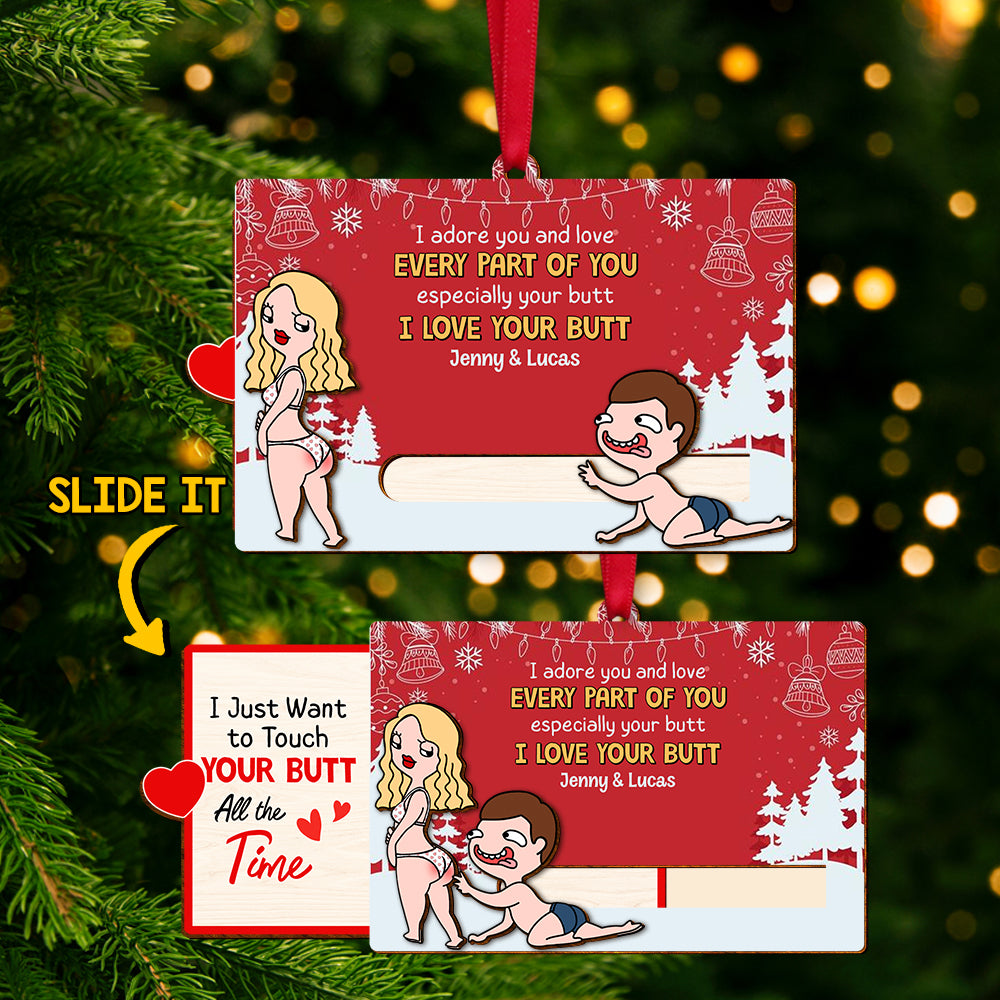 Personalized Gifts For Couple Wooden Slider Ornament 04ohtn181024hh