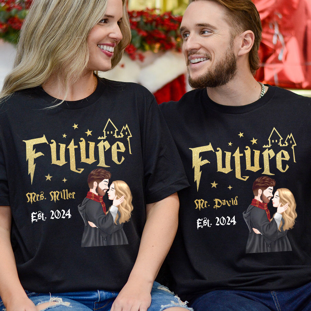 Personalized Gifts For Couple Shirt Married Wizard Couple 04OHTN050224PA - 2D Shirts - GoDuckee
