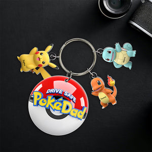 Drive Safe Acrylic Tag Keychain - Personalized Gifts For Dad 06naqn280525 - Keychains - GoDuckee