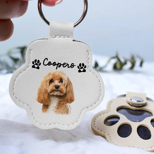 Pet's Photo Memories Hair Storage Keychain - Personalized Heaven Gift For Pet Lovers 05LAQN270825 - Keychains - GoDuckee