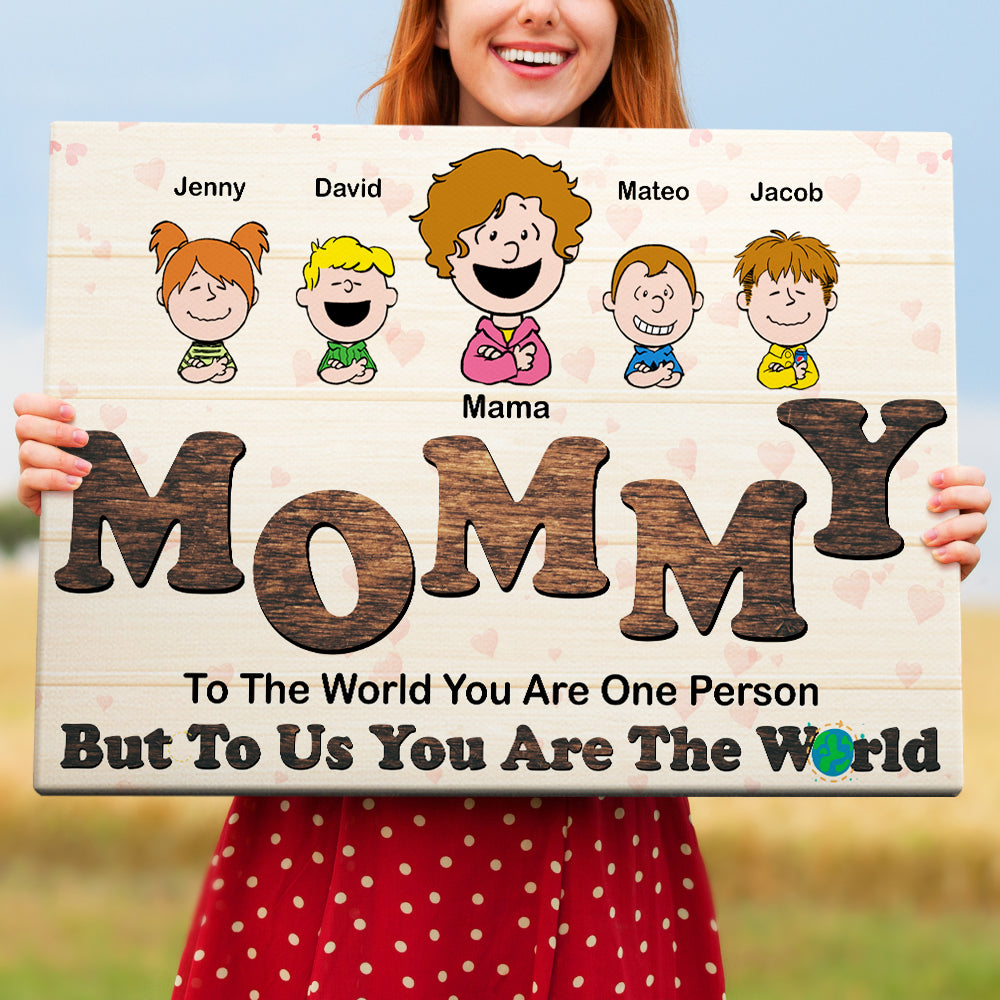 Personalized Gifts For Mom Canvas Print 02KADT181224HG - Poster & Canvas - GoDuckee