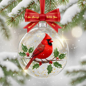 Cardinals From Heaven Christmas Ornament – Personalized Memorial Gifts 02HUDT111025 - Ornament - GoDuckee