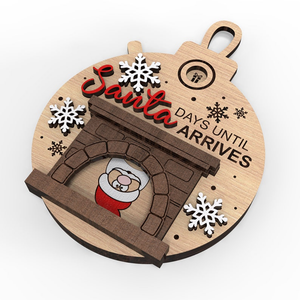 Gifts For Christmas Lovers Ornament 47acxx280824 Countdown Days Till Christmas - Ornament - GoDuckee