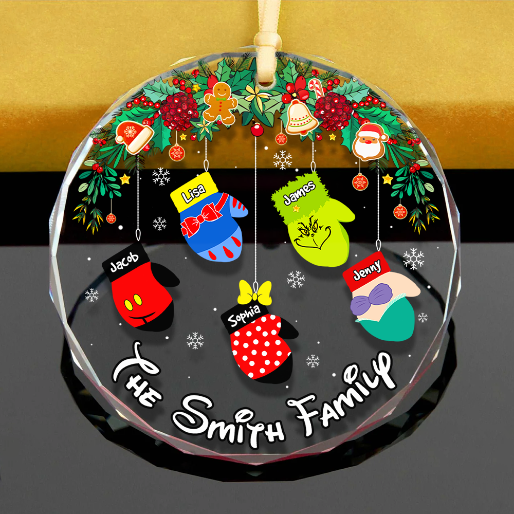 Personalized Gifts For Family Christmas Ornament 02acpu071024 - Ornament - GoDuckee