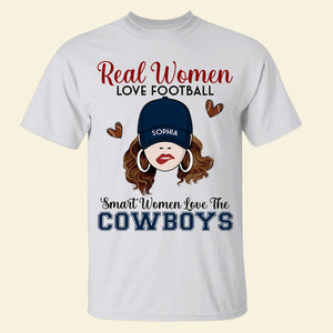 Real Woman Love Football-Gift For Football Lover-Personalized Shirt-03qhqn140923 - Shirts - GoDuckee