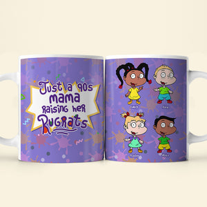 Personalized Gifts For Grandma Coffee Mug Just A 90s Grandma 01NAHN110324TM - Coffee Mugs - GoDuckee