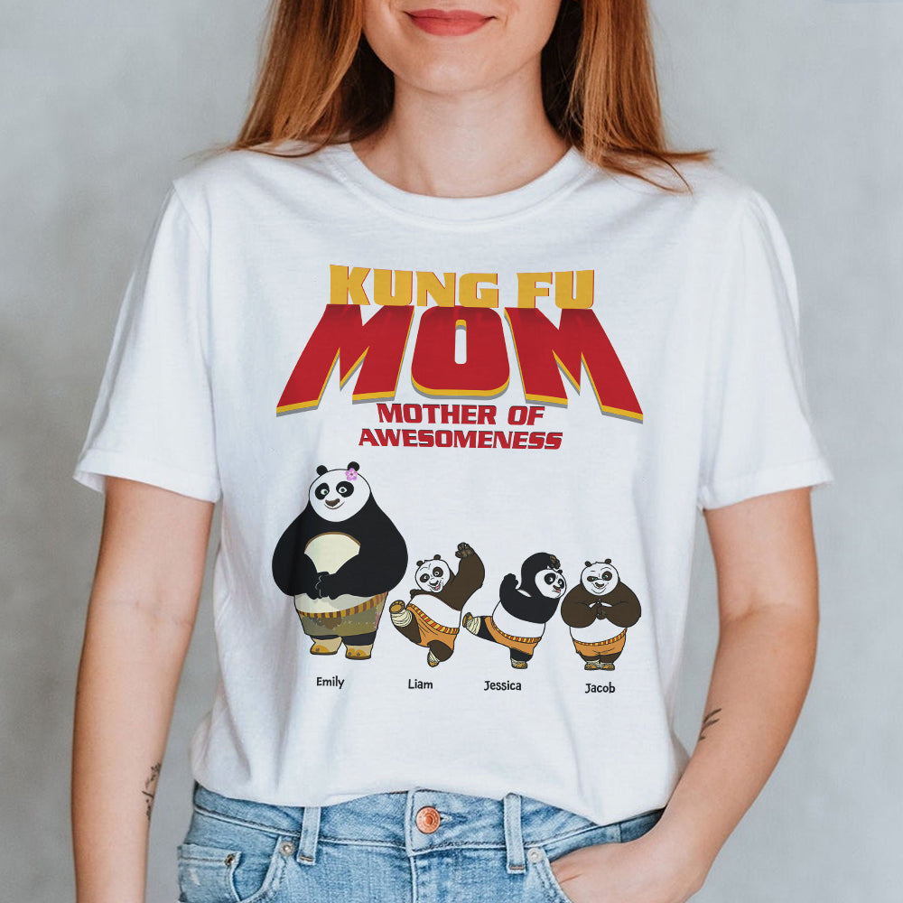 Personalized Gifts For Mom Shirt Mother Of Awesomeness 01ohpu290224 - 2D Shirts - GoDuckee