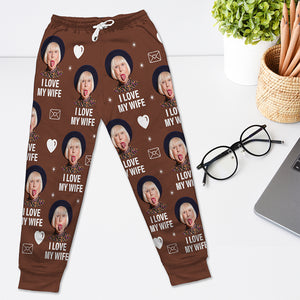 Custom Photo Gifts For Husband, Boyfriend Valentine Sweatpant 01ACQN251224 - Shorts and Pants - GoDuckee