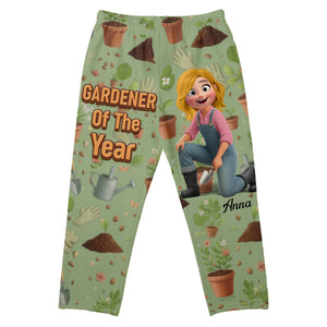 Garden Girl Pajama Pants - Personalized Gifts For Gardeners 05naqn130126 - Pajama Pant - GoDuckee