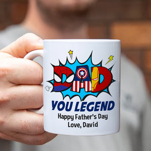 Father's Day DR-WHM-01HUTN270423HH Personalized Mug - Coffee Mug - GoDuckee