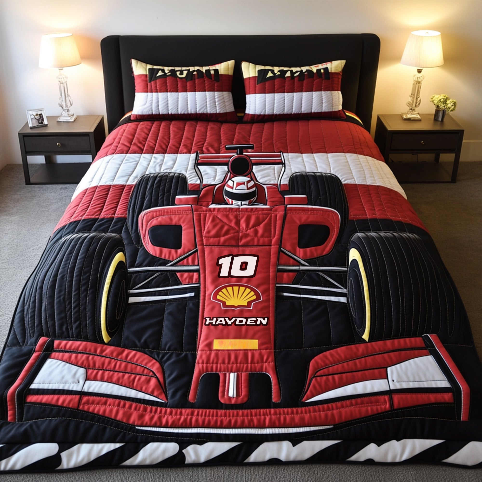 Speed Car Adventure Quilt Bed Set Special Line - Personalized Gift For Racing Lovers 01TGLU110725 - Blanket - GoDuckee