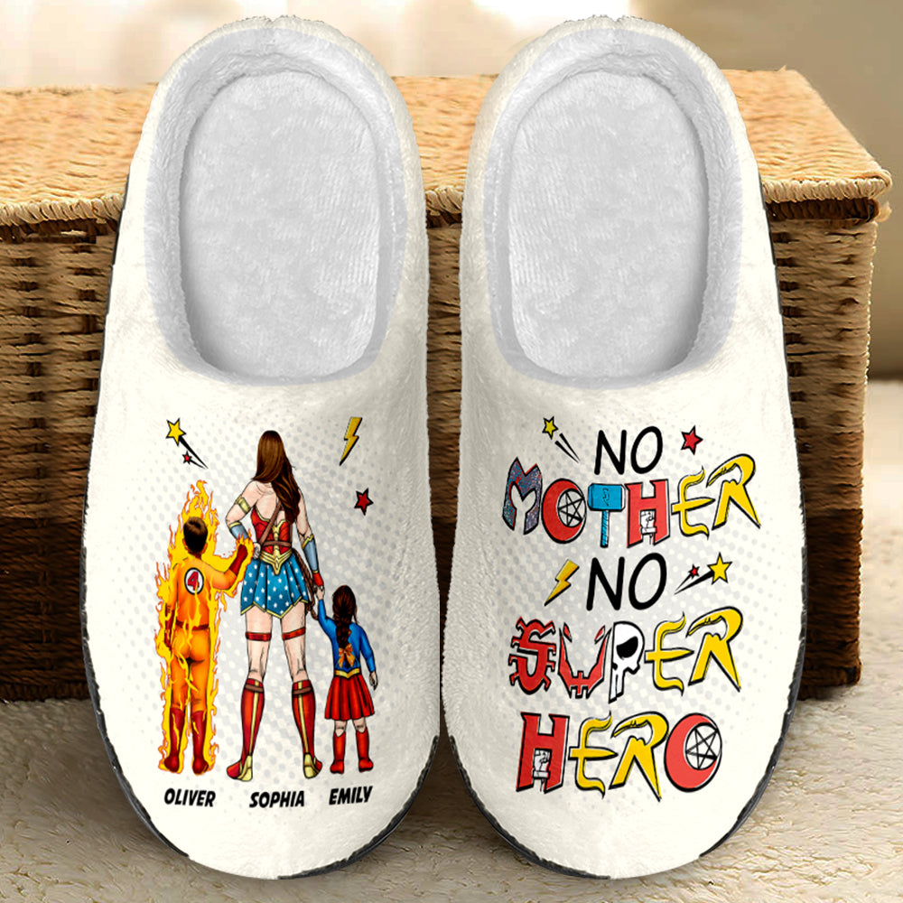 Personalized Gifts For Mom Home Slippers 08OHDT250324PA Mother's Day - Shoes - GoDuckee