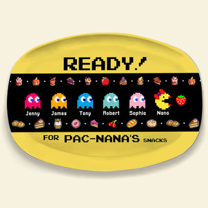 Ready For Pac-Nana's Snacks-02htpo210623 Personalized Resin Plate - Resin Plate - GoDuckee