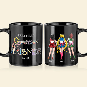 Personalized Gifts For Friends Coffee Mug Prettiest Guardian Friends Ever 01OHMH220224HH - Coffee Mugs - GoDuckee