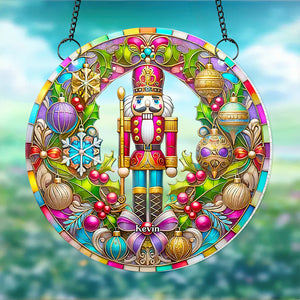 Personalized Gifts Colorful Nutcracker Acrylic Suncatcher Ornament 05ACDT040924 - Ornament - GoDuckee
