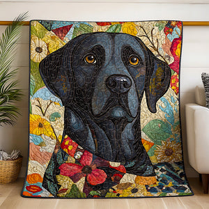 Labrador Retriever Dog Christmas Quilt Bed Set Gifts For Dog Lovers 02HUDT051124 - Blanket - GoDuckee